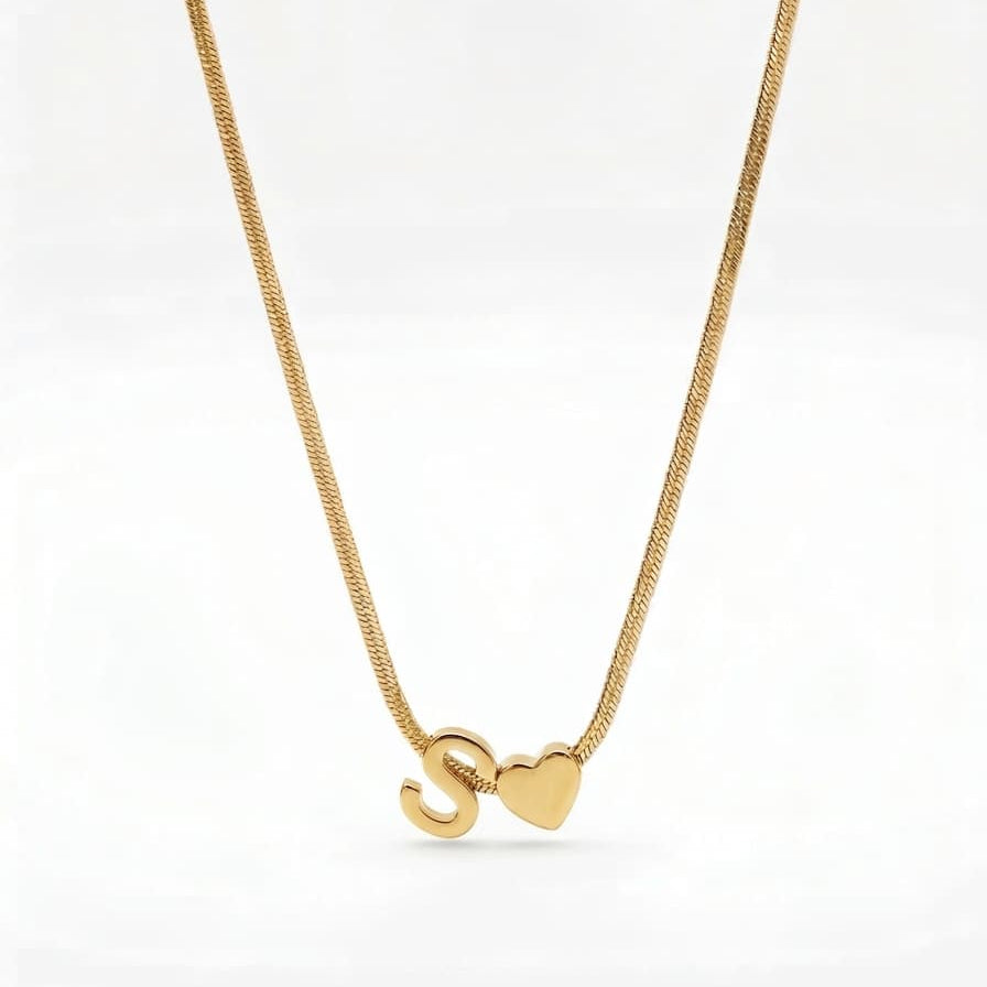 S alphabet necklace