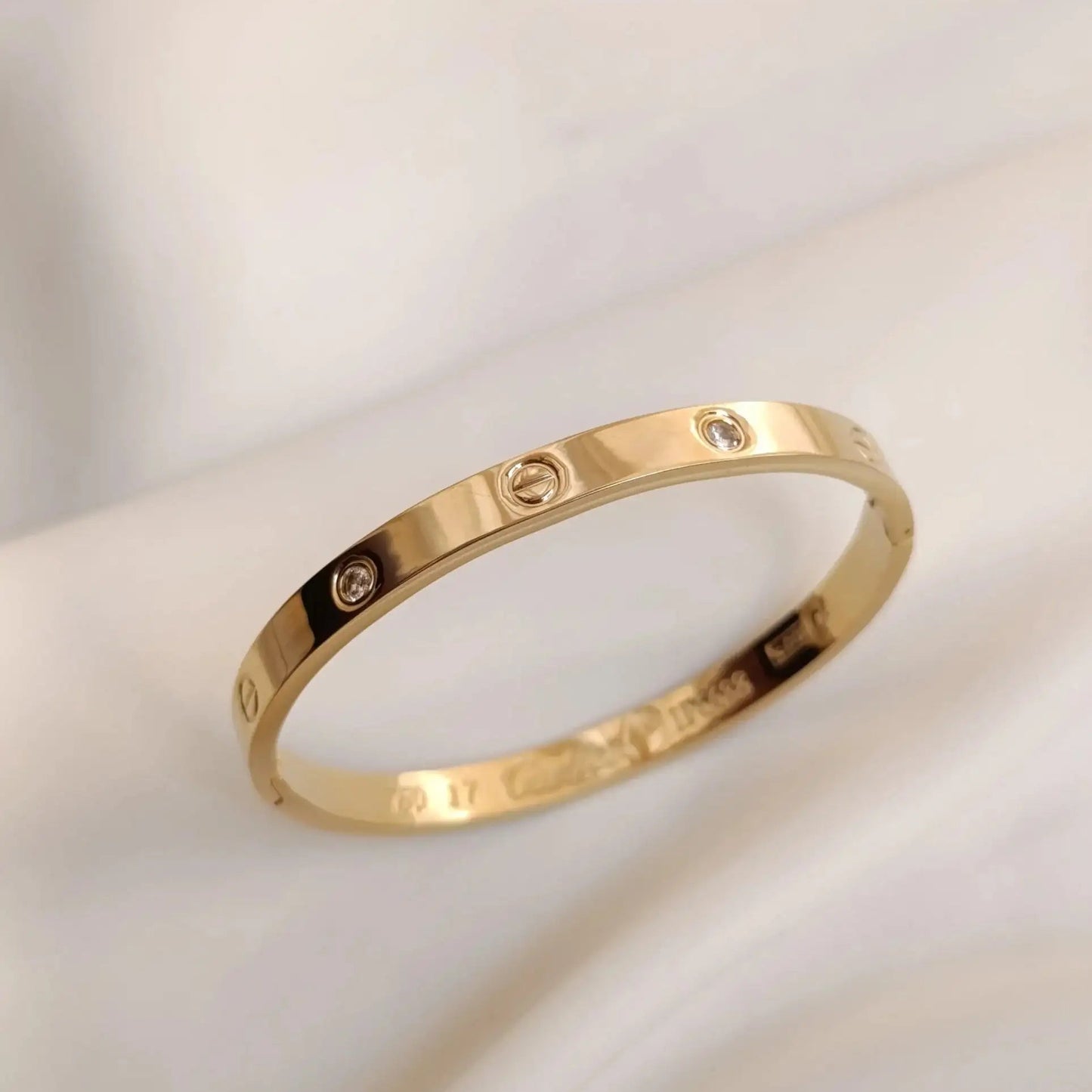 Gold-cuff-scaled - Studded Gold Cuff - Glitters For Her