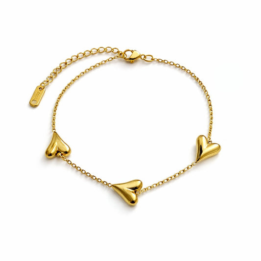 Heartline bracelet