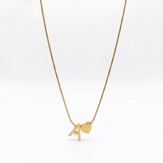 A alphabet necklace