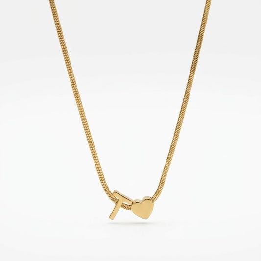 T alphabet necklace
