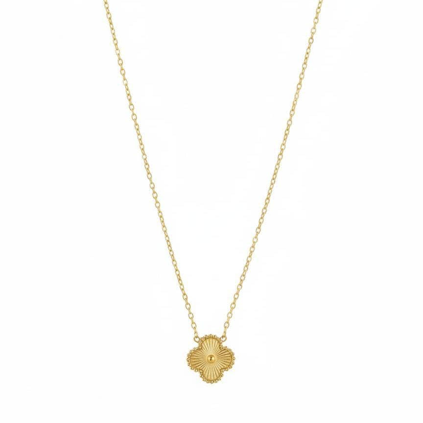 Gold Clover Necklace