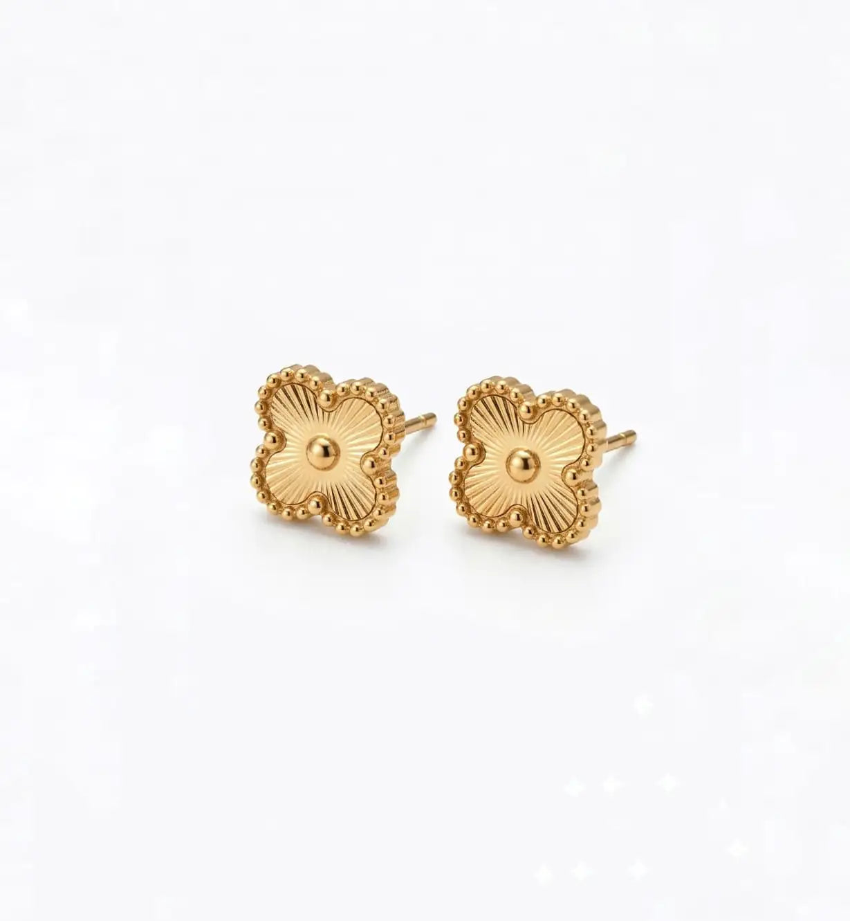 WhatsAppImage2026-03-31at23 - Gold clover earrings - Glitters For Her
