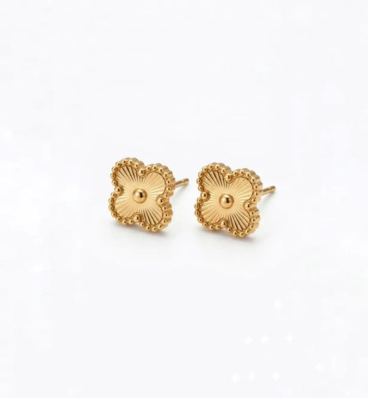 WhatsAppImage2026-03-31at23 - Gold clover earrings - Glitters For Her