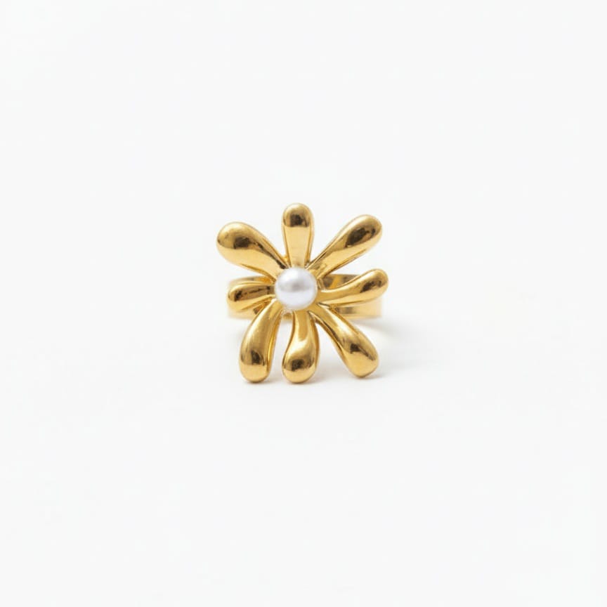 Wild petal ring