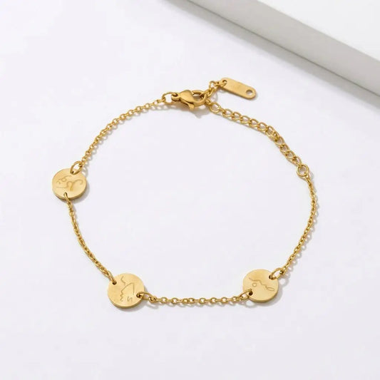  - sabr, shukar, tawakal bracelet - Glitters For Her
