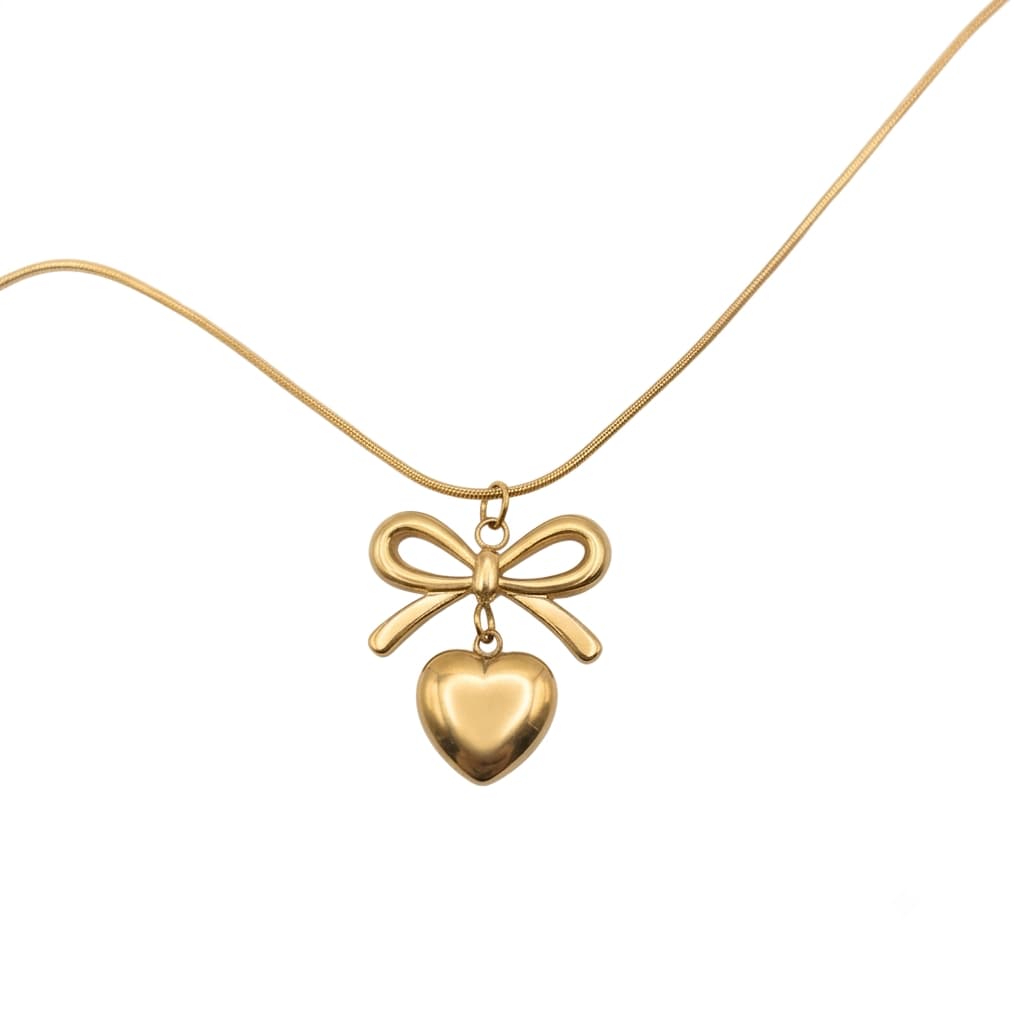 bow art heart bracelet