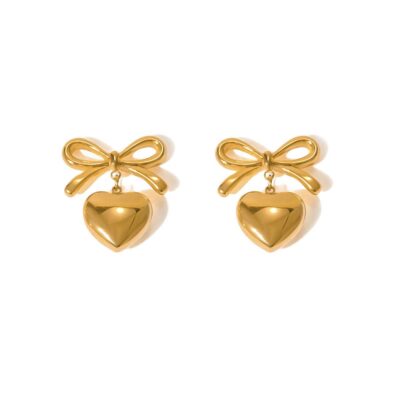 Coquette charm earrings