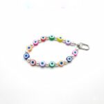 Pixel pearl bag charm